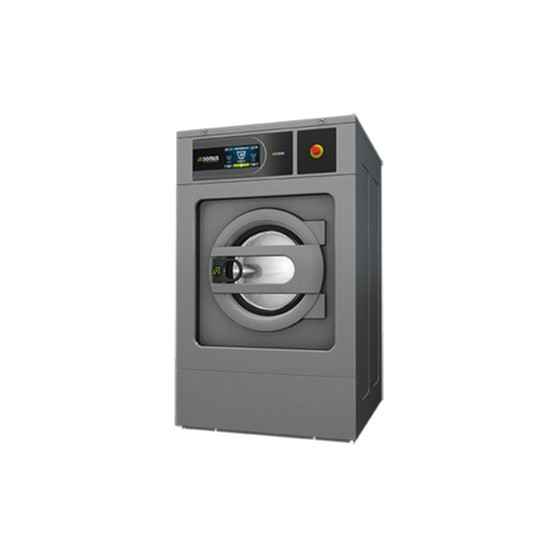 Mașină de spălat rufe cu turație medie DMS 11, factor G 350, capacitate 10-11 kg, cu încălzire cu aburi